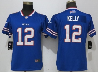 Nike-Bills-12-Jim-Kelly-Blue-Women-Vapor-Untouchable-Limited-Jersey