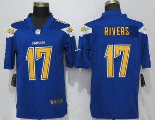 Nike-Chargers-17-Philip-Rivers-Blue-Color-Rush-Limited-Jersey