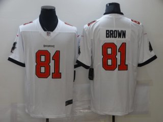 Buccaneers-81-Antonio-Brown-White vapor jersey