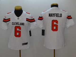 Nike-Browns-6-Baker-Mayfield-White-Women-New-Vapor-Untouchable-Player-Limited-Jersey