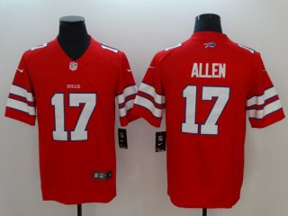 Nike-Bills-17-Josh-Allen-Red-Color-Rush-Limited-Jersey