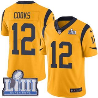Nike-Rams-12-Brandin-Cooks-Gold-2019-Super-Bowl-LIII-Color-Rush-Limited-Jersey