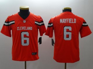 Nike-Browns-6-Baker-Mayfield-Orange-Youth-Vapor-Untouchable-Player-Limited-Jersey