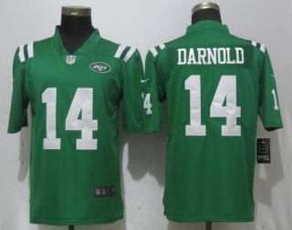 Nike-Jets-14-Sam-Darnold-Green-Color-Rush-Limited-Jersey