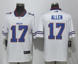 Nike-Bills-17-Josh-Allen-White-Vapor-Untouchable-Limited-Jersey