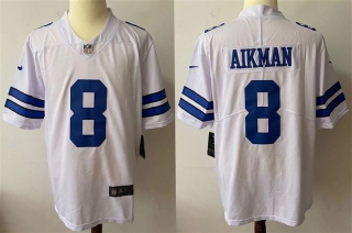 Dallas Cowboys #8 Aikman white limited jersey