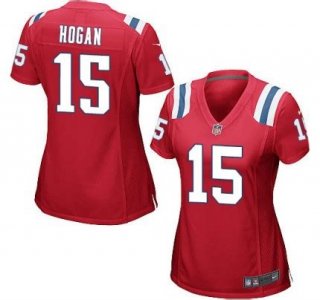 Patriots-15-Chris-Hogan women red jersey