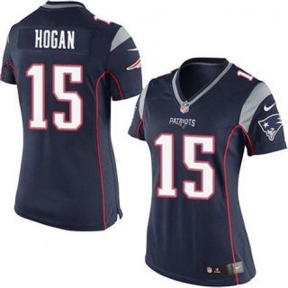 Patriots-15-Chris-Hogan women blue jersey