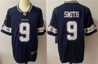 Dallas Cowboys #9 Jaylon Smith blue limited jersey