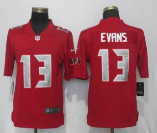 Nike-Buccaneers-13-Mike-Evans-Red-Color-Rush-Limited-Jersey