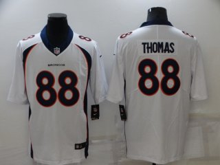 Denver Broncos #88 thomas white vapor limited jersey