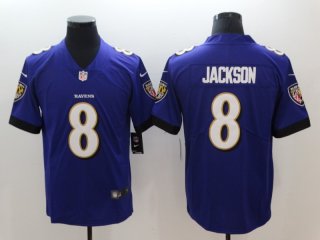 Nike-Ravens-8-Lamar-Jackson purple Vapor-Untouchable-Player-Limited-Jersey