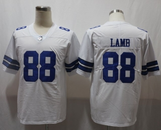 Cowboys-88-CeeDee-Lamb white limited jersey
