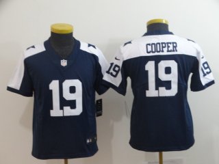 Cowboys-19-Amari-Cooper-Navy-Throwback-Vapor-Untouchable-Limited- youth Jersey