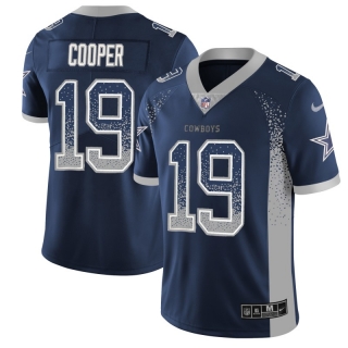 Cowboys-19-Amari-Cooper blue -Drift-Fashion-Limited-Jersey