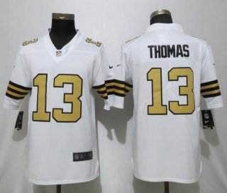 Nike-Saints-13-Micheal-Thomas-White-Color-Rush-Limited-Jersey