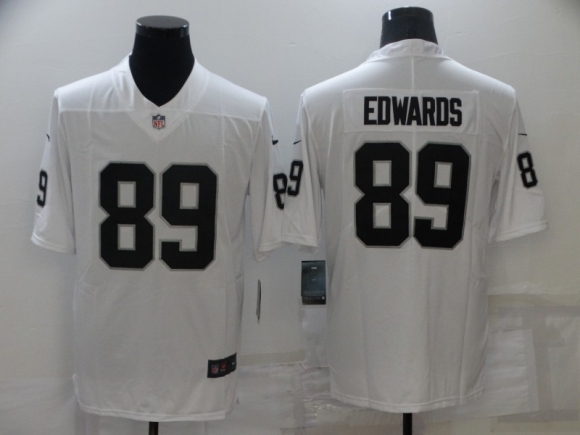 Las Vegas Raiders #89 white limited jersey
