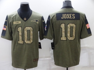 New England Patriots#10 Jones 2021 salute to servce limited jersey