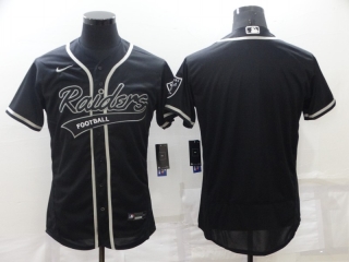 Las Vegas Raiders baseball blank jersey