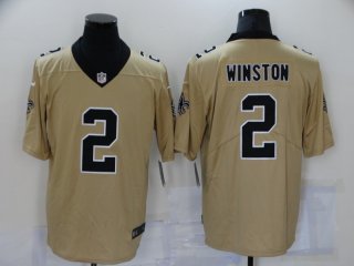 New Orleans Saints #2 Winston white inverted limited jersey