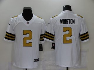 New Orleans Saints #2 Winston color rush limited jersey