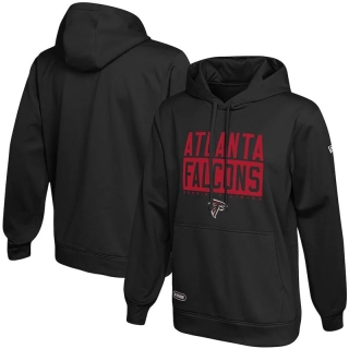 New Era Atlanta Falcons Black School of Hard Knocks Pullover Hoodie