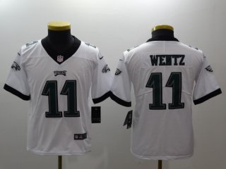 Nike-Eagles-11-Carson-Wentz-White-Youth-Vapor-Untouchable-Player-Limited-Jersey