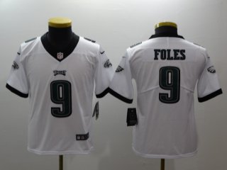 Nike-Eagles-9-Nick-Foles-White-Youth-Vapor-Untouchable-Player-Limited-Jersey