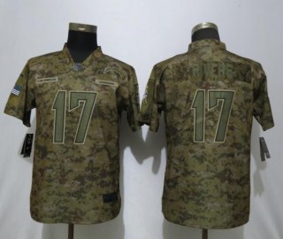 Nike-Chargers-17-Philip-Rivers-Camo-Women-Salute-To-Service-Limited-Jersey