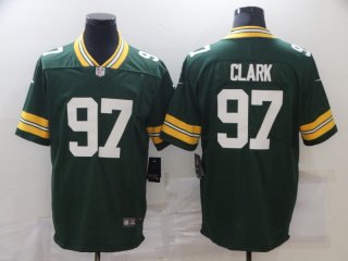 Green Bay Packers #97 green jersey