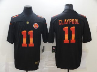 Nike-Steelers-11-Chase-Claypool-Black-Colorful-Fashion-Limited-Jersey