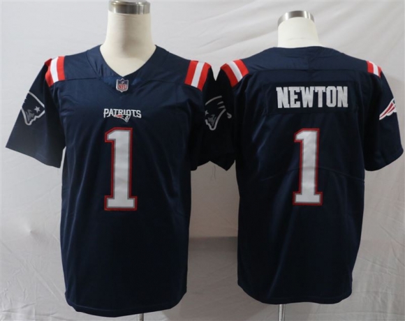Patriots-1-Navy limited jersey