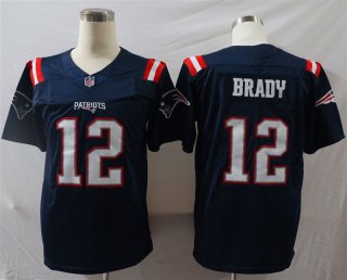 New England Patriots#12 brady navy limited jersey
