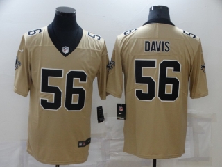 Saints-56 Davis inverted limited jersey