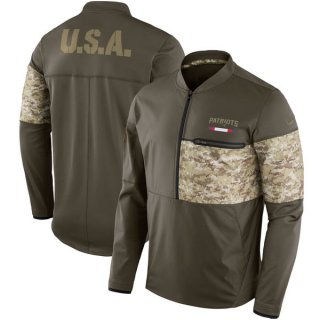 Men's-New-England-Patriots-Nike-Olive-Salute-to-Service-Sideline-Hybrid-Half-Zip-Pullover-Jacket