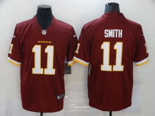 Redskins #11 smith red jersey