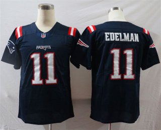 Patriots-11-Julian-Edelman-Navy blue jersey