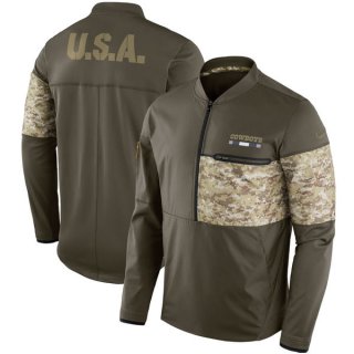 Men's-Dallas-Cowboys-Nike-Olive-Salute-to-Service-Sideline-Hybrid-Half-Zip-Pullover-Jacket