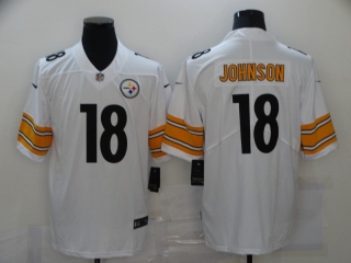 Nike-Steelers-18-Diontae-Johnson-White-Vapor-Untouchable-Limited-Jersey