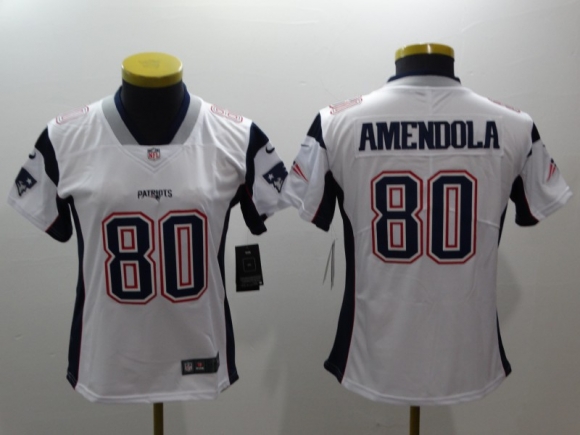 Nike-Patriots-80-Danny-Amendola-White-Women-Vapor-Untouchable-Player-Limited-Jersey