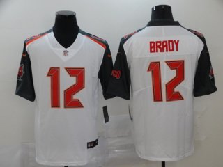 Tamp Bay Buccaneers #12 brady white jersey