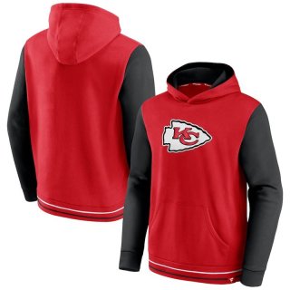 Kansas City Chiefs Fanatics Branded Block Party Pullover Hoodie - Red&Black