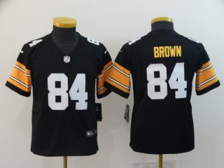 Nike-Steelers-84-Antonio-Brown-Black-Alternate-Youth-Vapor-Untouchable-Limited-Jersey