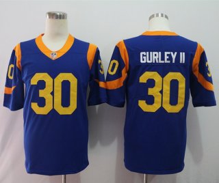 Los Angeles Rams#30 blue new limited jersey