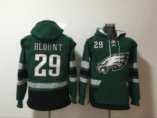 Philadelphia-Eagles-29-LeGarrette-Blount-Green-All-Stitched-Hooded-Sweatshirt