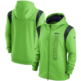 Seattle Seahawks light green hoodies