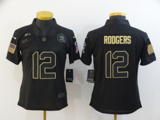 Nike-Packers-12-Aaron-Rodgers-Black-Women-2020-Salute-To-Service-Limited-Jersey