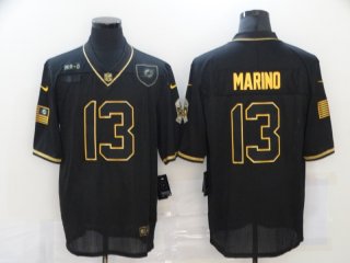 Nike-Dolphins-13-Dan-Marino-Black-Gold-2020-Salute-To-Service-Limited-Jersey