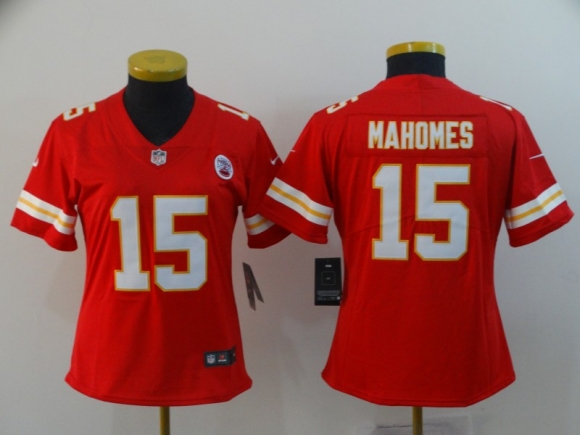 Nike-Chiefs-15-Patrick-Mahomes-Red-Women-Vapor-Untouchable-Limited-Jersey