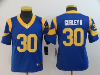 Los Angeles Rams #30 youth blue jersey